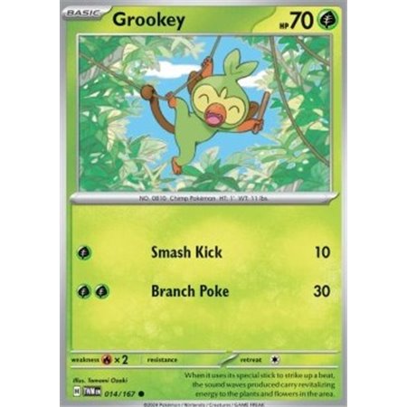 TWM 014 - Grookey - Reverse Holo