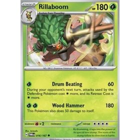 TWM 016 - Rillaboom - Reverse Holo TWM 016 - Rillaboom - Reverse Holo