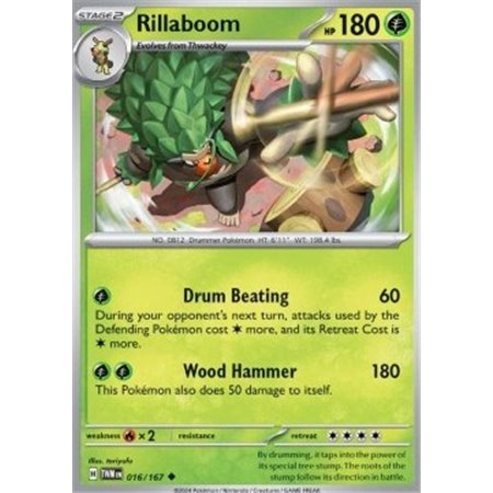 TWM 016 - Rillaboom - Reverse Holo