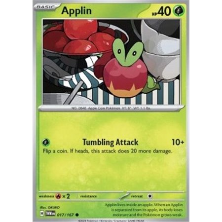 TWM 017 - Applin - Reverse Holo