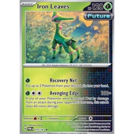 TWM 019 - Iron Leaves - Reverse Holo