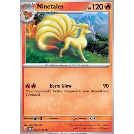 TWM 027 - Ninetales - reverse Holo