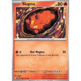 TWM 028 - Slugma - Reverse Holo TWM 028 - Slugma - Reverse Holo