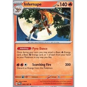 TWM 033 - Infernape - Reverse Holo TWM 033 - Infernape - Reverse Holo