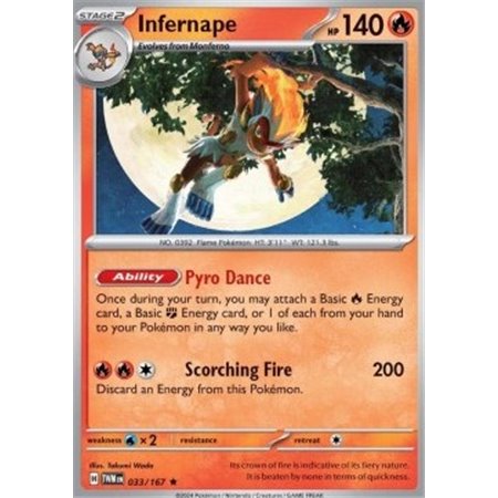 TWM 033 - Infernape - Reverse Holo