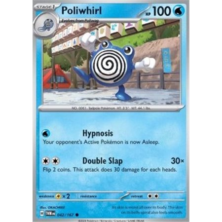 TWM 042 - Poliwhirl - Reverse Holo