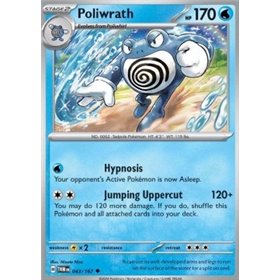 TWM 043 - Poliwrath - Reverse Holo TWM 043 - Poliwrath - Reverse Holo