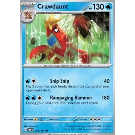 TWM 048 - Crawdaunt - Reverse Holo