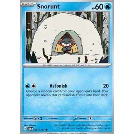 TWM 051 - Snorunt - Reverse Holo