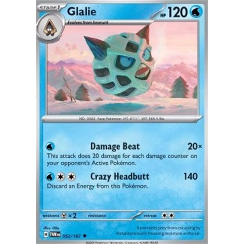TWM 052 - Glalie - Reverse Holo