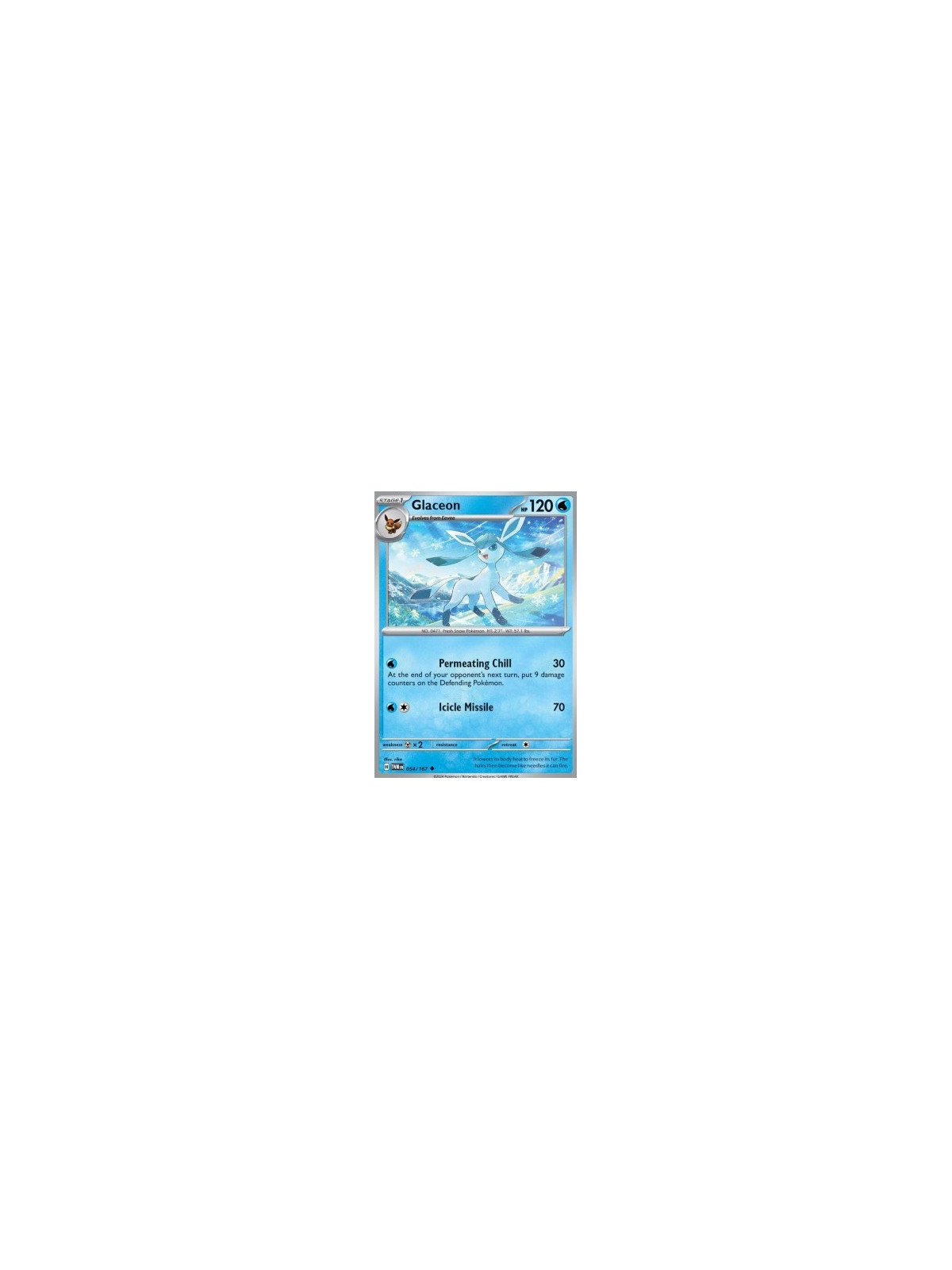 TWM 054 - Glaceon - Reverse Holo