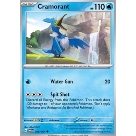 TWM 058 - Cramorant - Reverse Holo