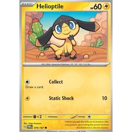 TWM 070 - Helioptile - Reverse Holo