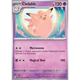 TWM 079 - Clefable - Reverse Holo TWM 079 - Clefable - Reverse Holo