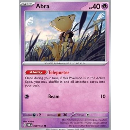 TWM 080 - Abra - Reverse Holo