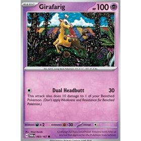 TWM 083 - Girafarig - Reverse Holo TWM 083 - Girafarig - Reverse Holo