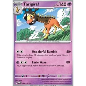 TWM 084 - Farigiraf - Reverse Holo TWM 084 - Farigiraf - Reverse Holo