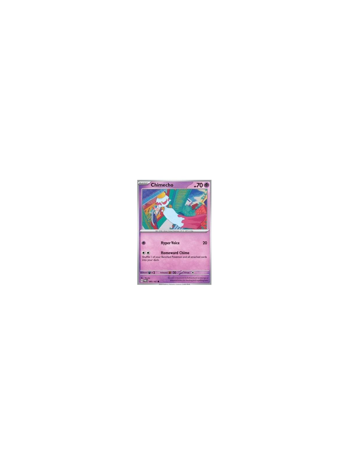 TWM 085 - Chimecho - Reverse Holo