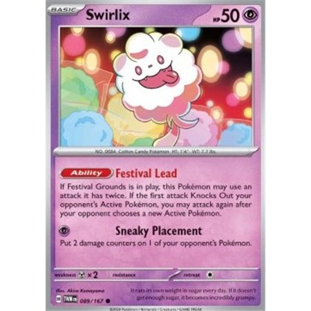 TWM 089 - Swirlix - Reverse Holo