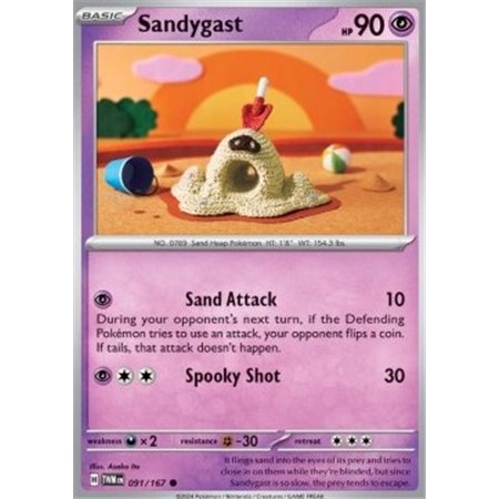 TWM 091 - Sandygast - Reverse Holo