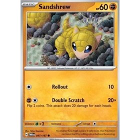TWM 097 - Sandshrew - Reverse Holo TWM 097 - Sandshrew - Reverse Holo