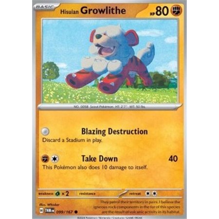 TWM 099 - Hisuian Growlithe