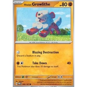 TWM 099 - Hisuian Growlithe - Reverse Holo TWM 099 - Hisuian Growlithe - Reverse Holo