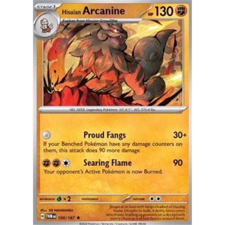 TWM 100 - Hisuian Arcanine