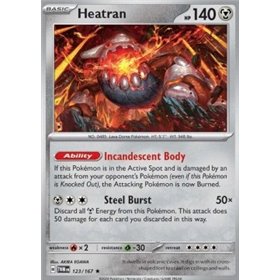 TWM 123 - Heatran - Reverse Holo TWM 123 - Heatran - Reverse Holo