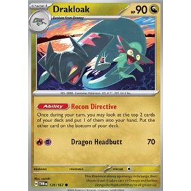 TWM 129 - Drakloak - Reverse Holo TWM 129 - Drakloak - Reverse Holo