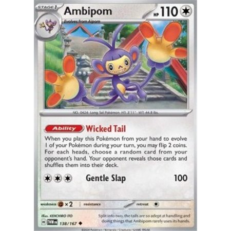 TWM 138 - Ambipom - Reverse Holo