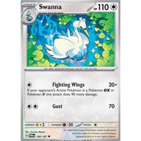 TWM 140 - Swanna - Reverse Holo TWM 140 - Swanna - Reverse Holo