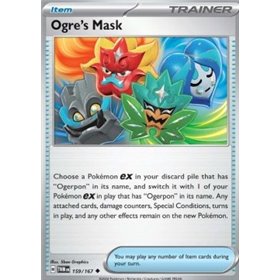 TWM 159 - Ogre's Mask - Reverse Holo TWM 159 - Ogre's Mask - Reverse Holo