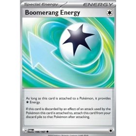 TWM 166 - Boomerang Energy - Reverse Holo TWM 166 - Boomerang Energy - Reverse Holo