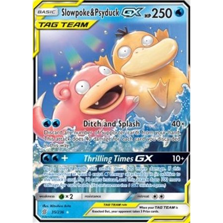 UNM 035 - Slowpoke & Psyduck GX