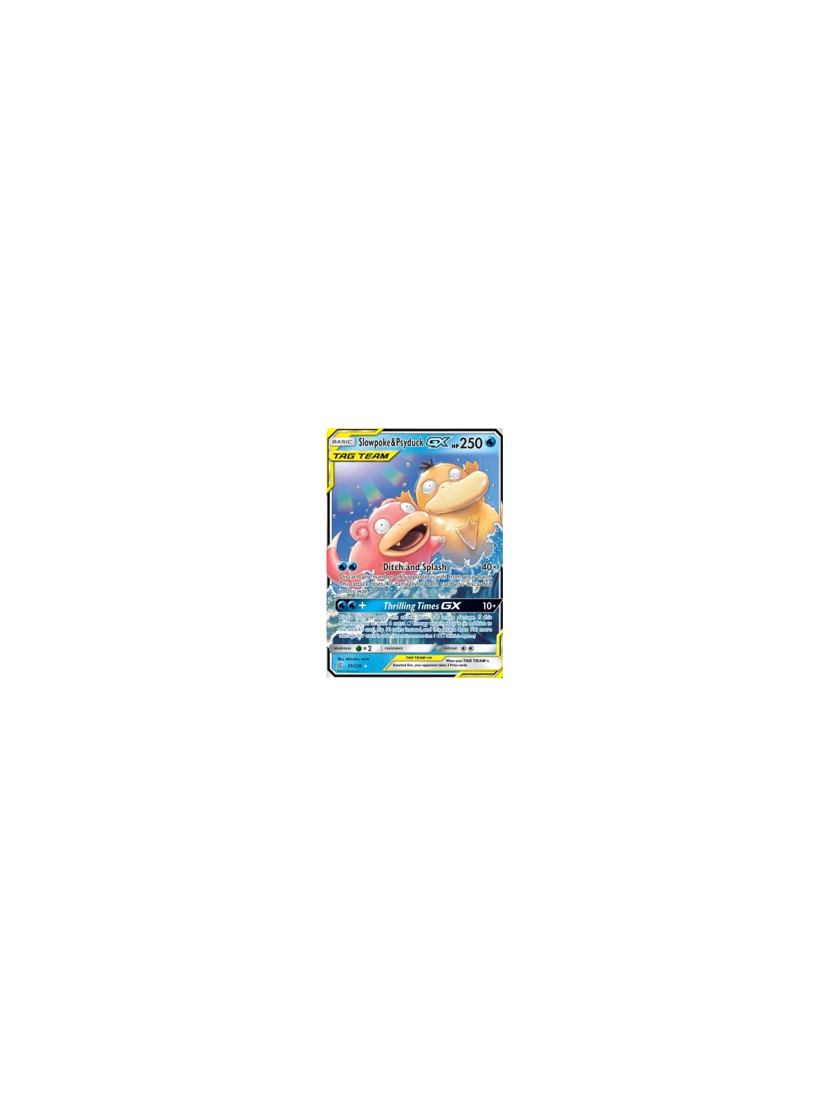 UNM 035 - Slowpoke & Psyduck GX