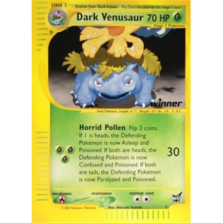 BEST 007 - Dark Venusaur - Winner