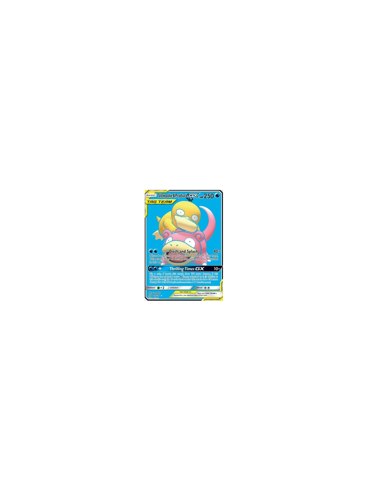 UNM 217 - Slowpoke & Psyduck GX
