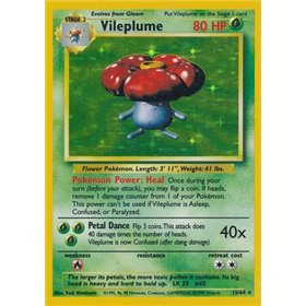 JU 015 - Vileplume - No Set Symbol JU 015 - Vileplume