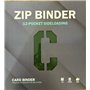 Cardstacks - 12 Pocket Binder Groen (480) met Rits