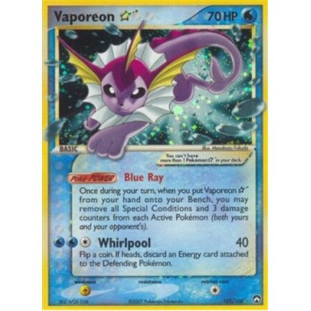 PK 102 - Vaporeon Gold Star