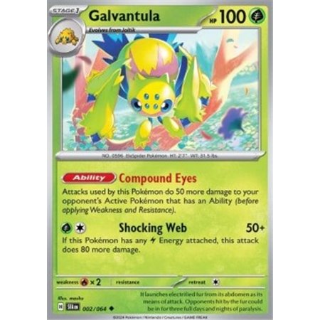 SFA 002 - Galvantula - Reverse Holo