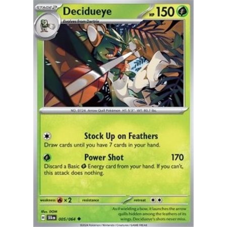 SFA 005 - Decidueye - Reverse Holo