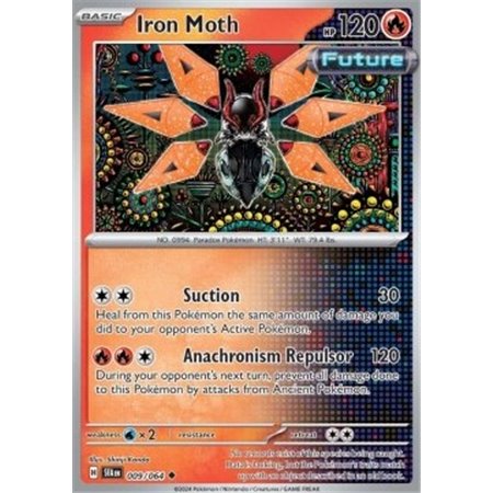 SFA 009 - Iron Moth - Reverse Holo