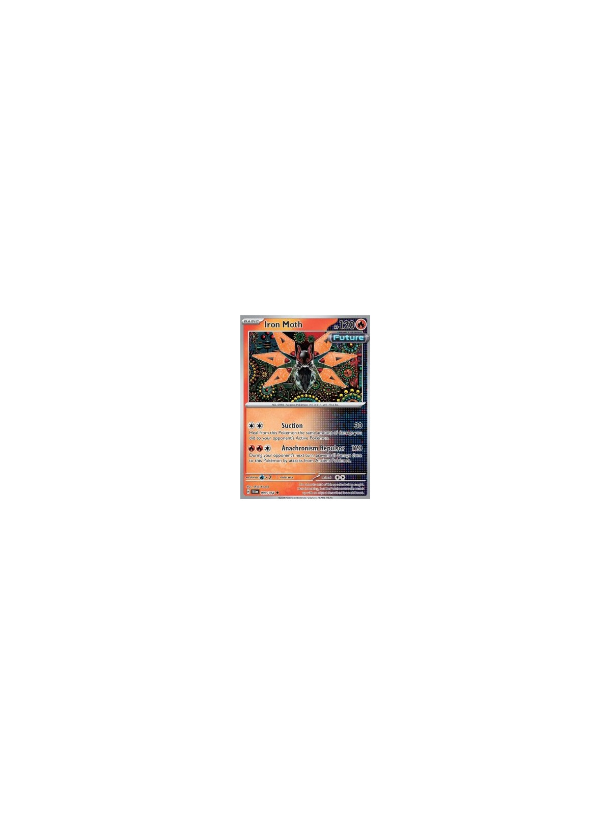 SFA 009 - Iron Moth - Reverse Holo