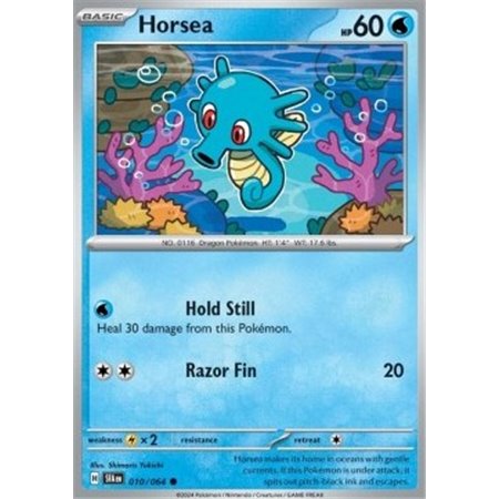 SFA 010 - Horsea - Reverse Holo