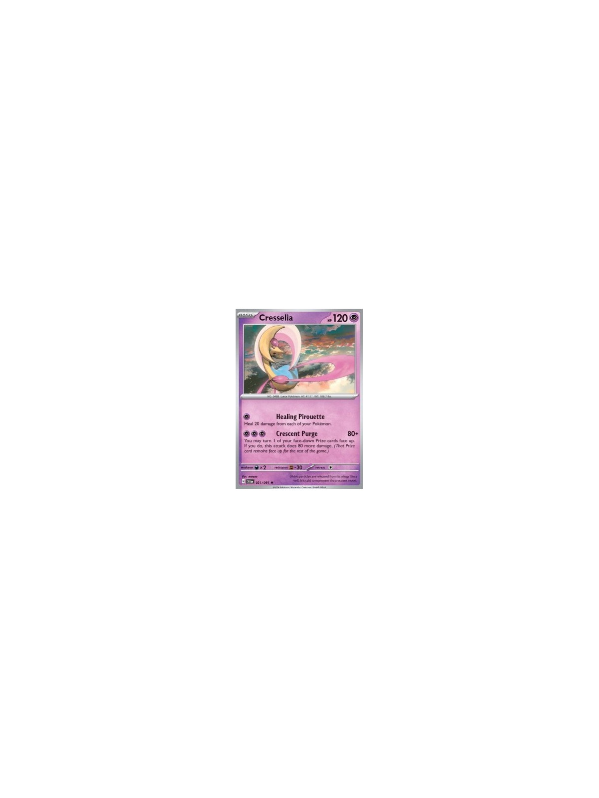 SFA 021 - Cresselia - Reverse Holo