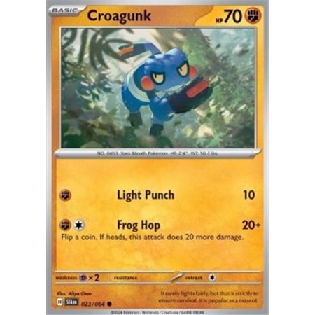 SFA 023 - Croagunk - Reverse Holo