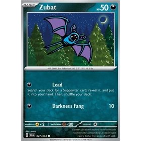 SFA 027 - Zubat - Reverse Holo SFA 027 - Zubat - Reverse Holo