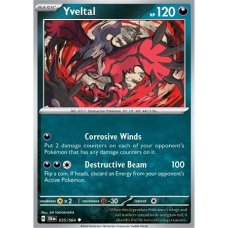 SFA 035 - Yveltal - Reverse Holo